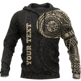 Custom - Polynesian Tattoo Style Hoodie Version 2.0 A7 - 1221d