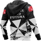 Wallis And Futuna Special Zipper Hoodie - Black A7 - 1234567uhb_8533c281-a28a-480f-bc6a-ca0e24c9ab0a
