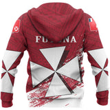 Wallis And Futuna Special Zipper Hoodie - Red A7 - 12wertg_ecafd8f5-925a-4720-b8b7-b4d440524014
