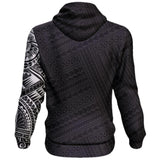 Polynesian Tattoo Style Hoodie Black & White  A7 - 133_1dbd9370-d7b1-4336-ba9a-ff6cd5ea3234