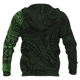 Polynesian Tattoo Style Hoodie - Green A7 - 13_8606df8a-4830-4a99-975b-c99edc718a5e