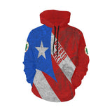 Puerto Rico Hoodie - Retro Style Th5 - 1C3FFBBD33A156ED936EA08626A9CC6A