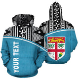 Fiji Polynesian Tapa Personalised Custom Hoodie - Blue Curve - BN11 - 1a_5577ba1d-7fe5-4232-98f0-899a5a375e74