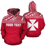 Wallis and Futuna Polynesian Personalised Custom Hoodie Red - BN11 - 1a_7d66b570-642a-40c0-9830-b83b1b7b4c91