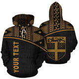 Fiji Polynesian Tapa Personalised Custom Hoodie - Yellow Curve - BN11 - 1a_f00c3507-0bf5-4e31-a908-a6768526def9
