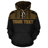 Fiji Polynesian Tapa Personalised Custom Hoodie Yellow - BN11 - 1b_41195172-400c-4889-af1f-eadfafbc328f