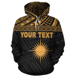 Marshall Islands Polynesian Personalised Custom Hoodie Yellow - BN11 - 1b_624b33ae-1b42-4af8-b98b-2c99f992e497