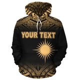 Marshall Islands Polynesian Personalised Custom Hoodie - Yellow Frog - BN11 - 1b_a03a2b32-1fe5-4e67-8679-59389772a516