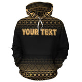 Fiji Polynesian Tapa Personalised Custom Hoodie - Yellow Frog - BN11 - 1c_64ac3cd0-bf98-4e4a-a40c-0922c3678d55