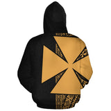 Wallis and Futuna Polynesian Personalised Custom Hoodie - Yellow Line - BN11 - 1c_a893cc93-3a7a-4dba-a673-fc58175c56c5