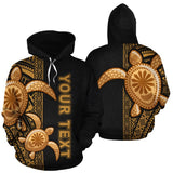 Turtle Polynesian Personalised Custom Hoodie - Yellow Line - BN11 - 1c_e2659eb3-3cdf-48e3-87cf-57ae5128bc95