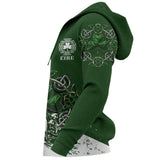 Ireland - Celtic Shamrock & Sword Pullover Hoodie A7 - 1edfev