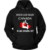 When God Made Canada, He Was Showing Off T-Shirt P1 - 1kgod63o05_622UzRF5DHpb8p7pBjtTKWgBZDxa3GBlack