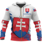 Slovakia Special Zipper Hoodie A7 - 21edfc_copy