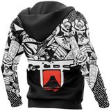 Japan Hoodie - Fighting Samurai - Bn04 - 2MT090519B