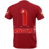 Switzerland Map - Schweizer Bundesfeiertag T-Shirt A5 - 2_950fa57d-55c7-4295-8beb-8978ce3ce37d