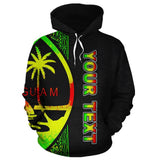 Guam Polynesian Personalised Custom Hoodie - Reggae Line - BN11 - 2a_021e3481-0e89-47fc-88c7-548af6545ffc
