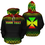 Wallis and Futuna Polynesian Personalised Custom Hoodie - Reggae Frog - BN11 - 2a_b13f0a61-5056-4c5f-9104-d0c2762def36