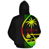 Guam Polynesian Personalised Custom Hoodie - Reggae Line - BN11 - 2b_5c7b0cc0-c3a1-470c-ae45-1bd61be10f0b