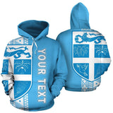 Fiji Polynesian Tapa Personalised Custom Hoodie - Blue Line - BN11 - 2c_491ac6a7-755e-47db-bfc7-59d79ea213d7