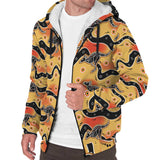 Australia - Aboriginal 7th Sherpa Hoodie A7 - 3607948623952-3