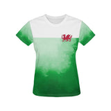 WALES GRUNGE FLAG ALL OVER PRINT T-SHIRT A0 - 3F255C951DAEB9671DB2016966BF3571