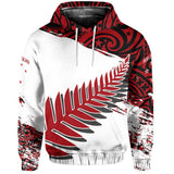 New Zealand Maori Fern Red Edition Pullover Hoodie A0 - 3_64a62761-c777-43b0-9dfd-d05db897b4bd