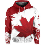 Canada Maple Leaf - Athletic Spirit Red Edition Pullover Hoodie A0 - 3_ea13c6a6-34ba-4232-b12f-99dc547e4ca0