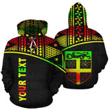 Fiji Polynesian Tapa Personalised Custom Hoodie - Reggae Curve - BN11 - 3a_08c3a15d-108c-4333-b17d-6f1cb4463417