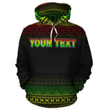 Fiji Polynesian Tapa Personalised Custom Hoodie - Reggae Frog - BN11 - 3a_6e2d84a6-9ad4-4607-9dcf-7809f6b1c55c