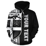 Fiji Polynesian Tapa Personalised Custom Hoodie - White Line - BN11 - 3a_b9652866-4c2c-483a-8293-1fc8e0c20ea2