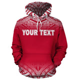 Wallis and Futuna Polynesian Personalised Custom Hoodie - Red Frog - BN11 - 3b_4cc5df51-1fbf-46f2-b6ce-997410293de5