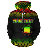 Marshall Islands Polynesian Personalised Custom Hoodie - Reggae Frog - BN11 - 3b_bd4f8226-1432-41f8-9e3e-206be9cb3214