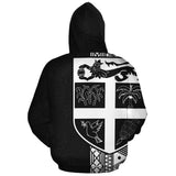 Fiji Polynesian Tapa Personalised Custom Hoodie - White Line - BN11 - 3b_c744682a-4f6c-4472-8ea5-9eb03eea3d76