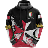 Malta - Maltese Cross Special Hoodie A7 - 3c31