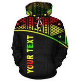 Fiji Polynesian Tapa Personalised Custom Hoodie - Reggae Curve - BN11 - 3c_3cfb2d83-2cdf-4555-ac19-5947c0e2f088