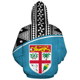 Fiji Polynesian Tapa Personalised Custom Hoodie - Blue Curve - BN11 - 3c_b5200dfe-e5ea-40f2-a0f2-80140bca341e