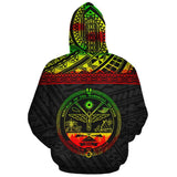 Marshall Islands Polynesian Personalised Custom Hoodie Reggae - BN11 - 3c_b5522587-3cc0-43f8-8d45-f433a64275b9