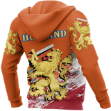 (Holland) The Netherlands Lion Special Hoodie A7 - 45hh5