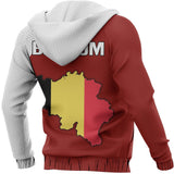 Belgium Map Special Hoodie Red A5 - 4_ba8ae628-ec02-4679-819b-c7abdc752269