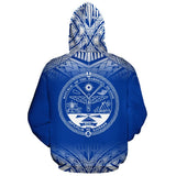 Marshall Islands Polynesian Personalised Custom Hoodie - Blue Frog - BN11 - 4c_31755ba6-7cf8-40ff-983c-f9665b2ba37a