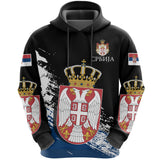 Serbia Special Hoodie - Black Version A7 - 4gbe4v