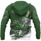 Ireland - Celtic Shamrock & Sword Pullover Hoodie A7 - 4hbbnn