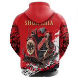 Albania Hoodie - Illyrian Albanian Warrior A7 - 5n57
