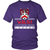 Ireland T-shirt - Walsh Legend A9 - 644o4jsv2h_6bpJwjS3fteCz3UejsVh5LWWrgYrxhPurple