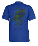 Carmichael Tartan Polo Shirt In Me Clan Badge K7 - 6f55ae6421b87e25112cd1574b2b2941