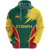 Ethiopia Hoodie The Rasta Lion Tattoo A7 - 6jj