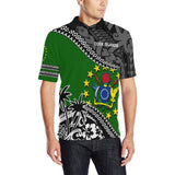 Cook Islands Polo Shirt Fall In The Wave K9 - 7F231D151FE732B4F93328C4D1172EB0