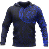 Polynesian Tattoo Style Hoodie - Blue A7 - 7_b0bd3f39-8f72-43e1-9415-76f49dc9d2b9