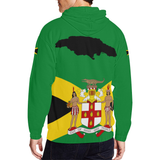 Jamaica Doctor Bird Hoodie Coat Of Arms Map Zip-Up Th5 - 8EBC5A72FB864F85B6AE199720931BD1